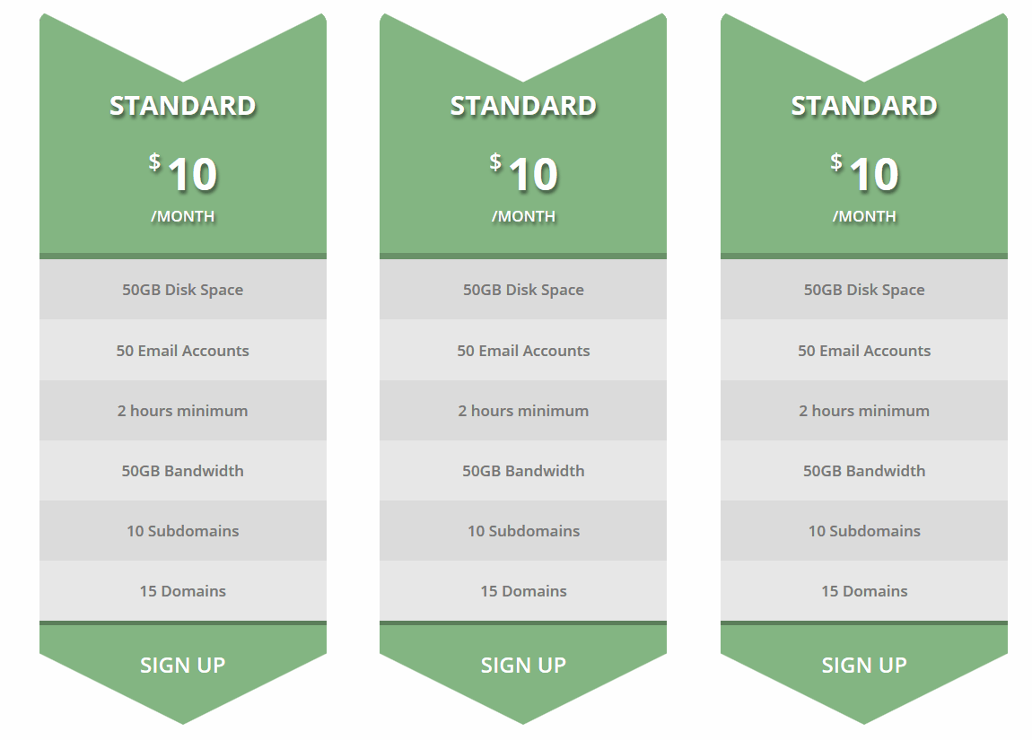 Divi Pricing Tables Layouts Pack