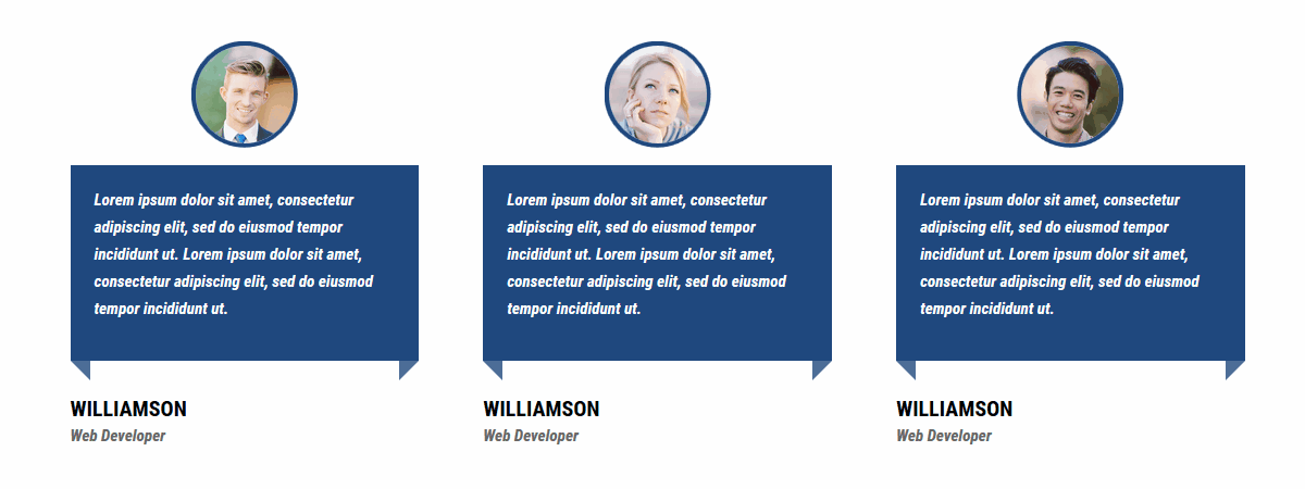 Divi Testimonials Module Layouts Pack | Divi-Childthemes.com