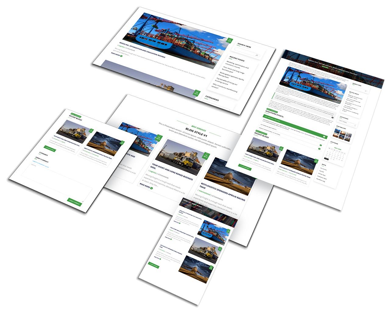 Divi Transport Theme