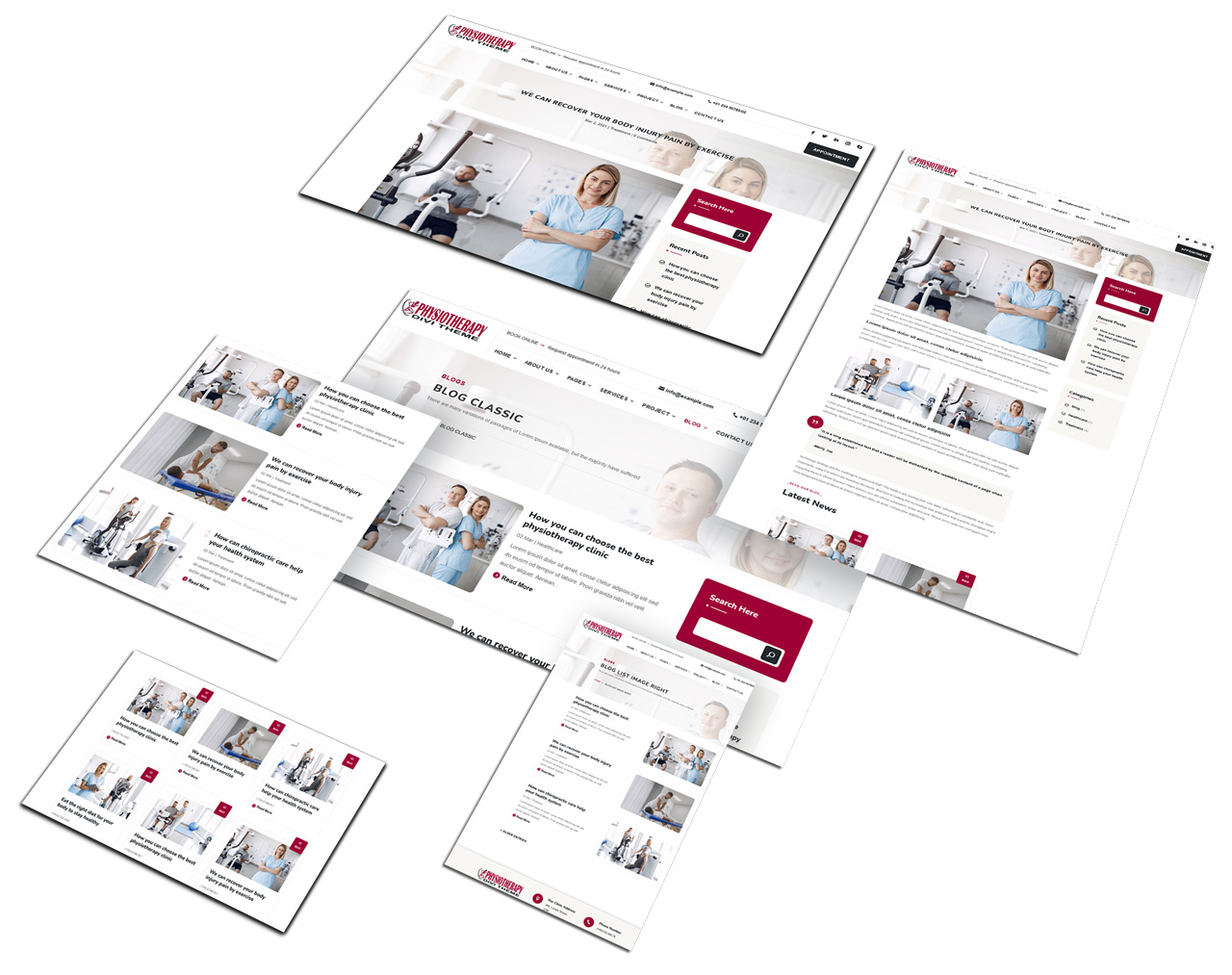 Divi Physiotherapy Theme