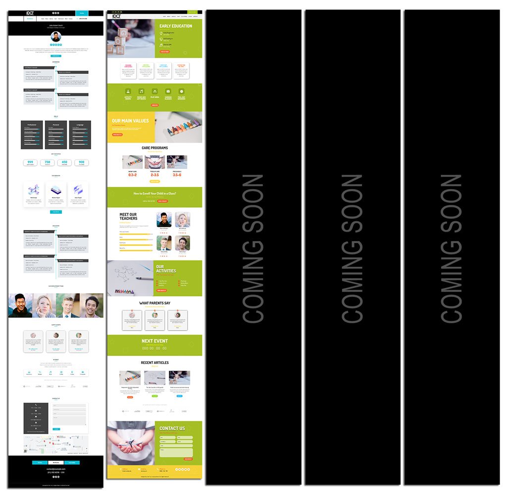 900 Divi Layouts, Premium Wordpress Divi Templates