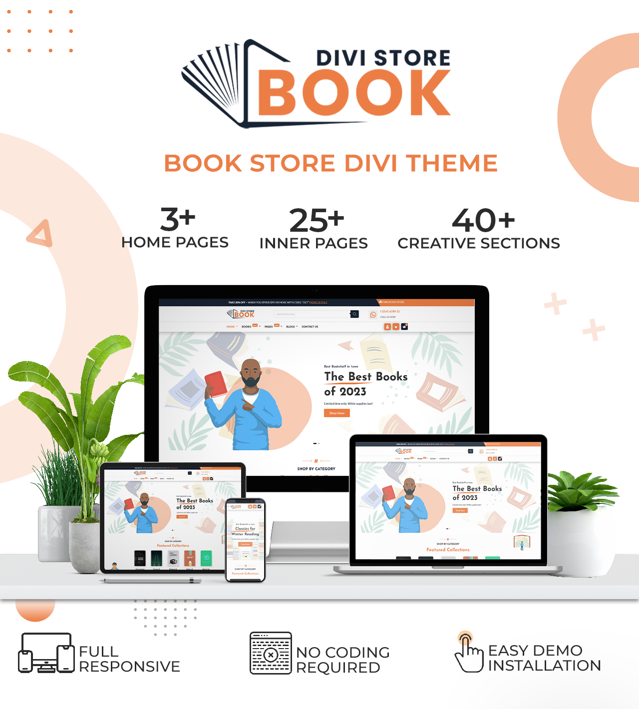 Book Store Divi WooCommerce Theme