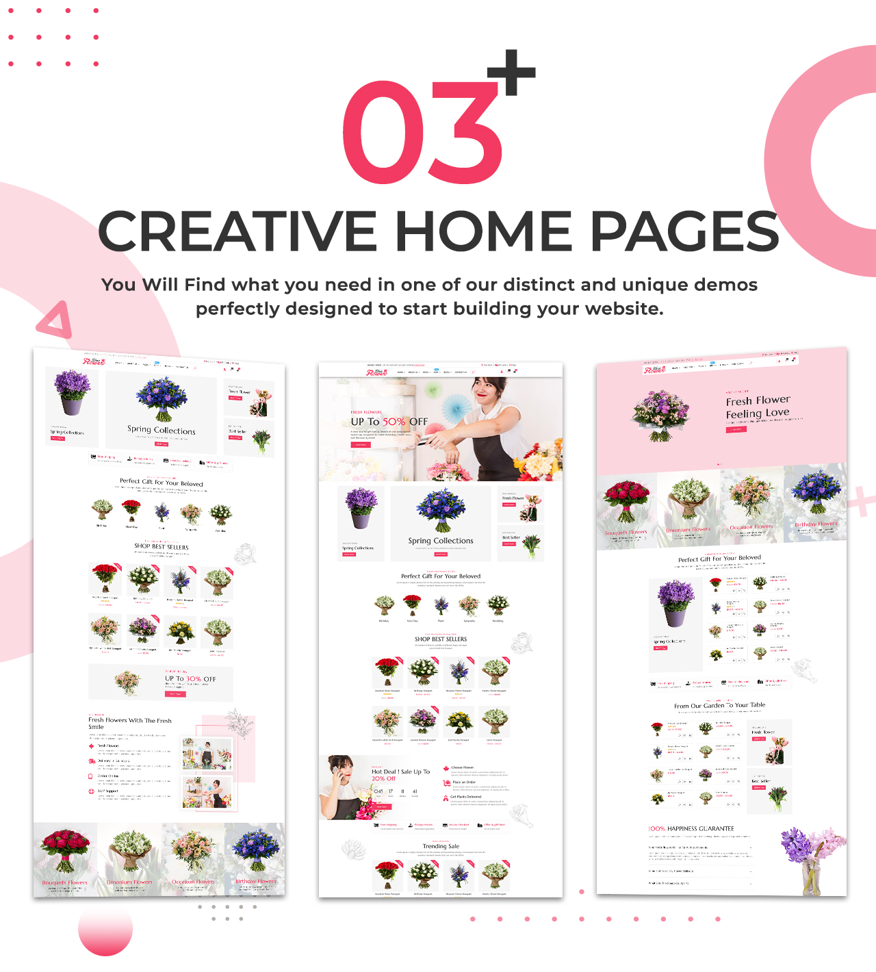 divi flower store theme 